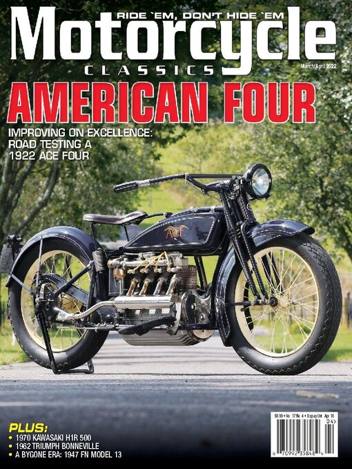 Title details for Motorcycle Classics by Ogden Publications, Inc. - Available